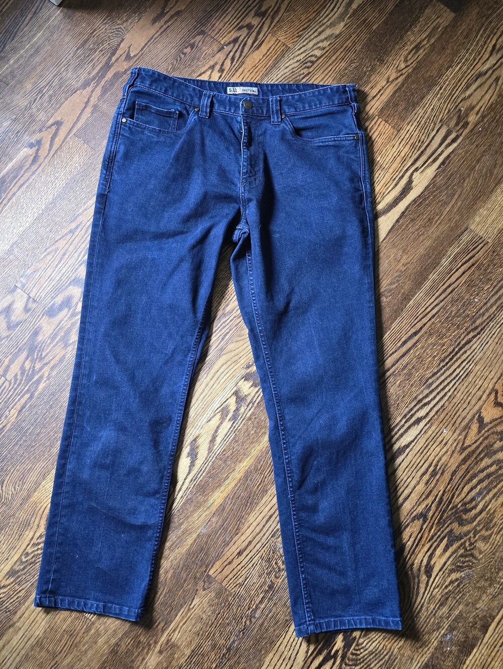 5.11 Tactical Men's Straight Leg Jeans 36x32 Dark Wash Denim